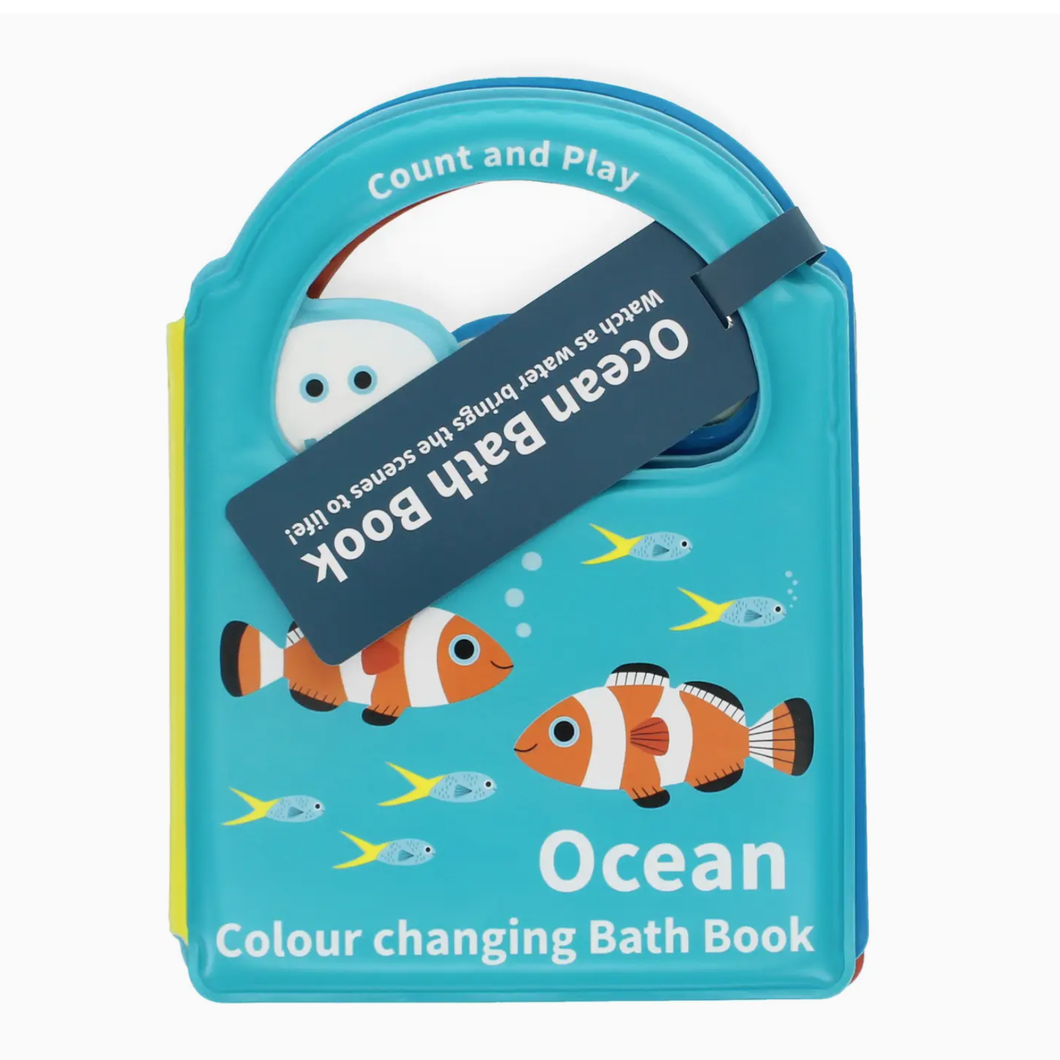 Rex London Colour Change Bath Book - Ocean
