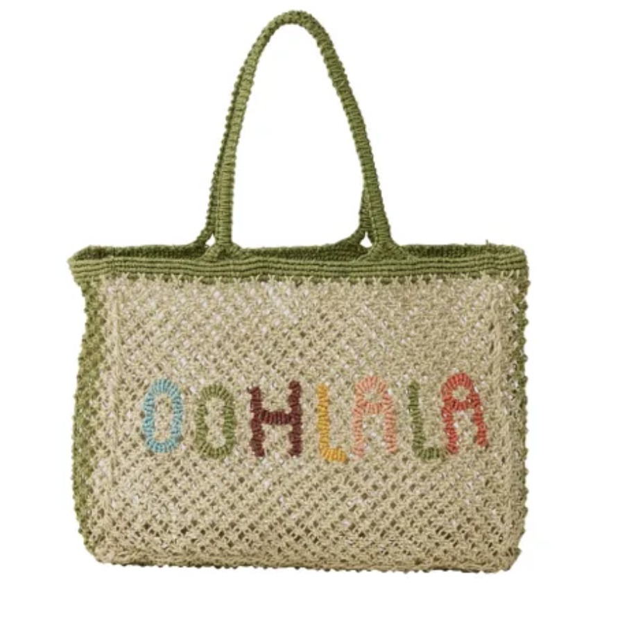 Ooh La La Jute Tote Bag 40x10x33cm