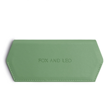 Load image into Gallery viewer, Fox &amp; Leo Glasses Case - Sage
