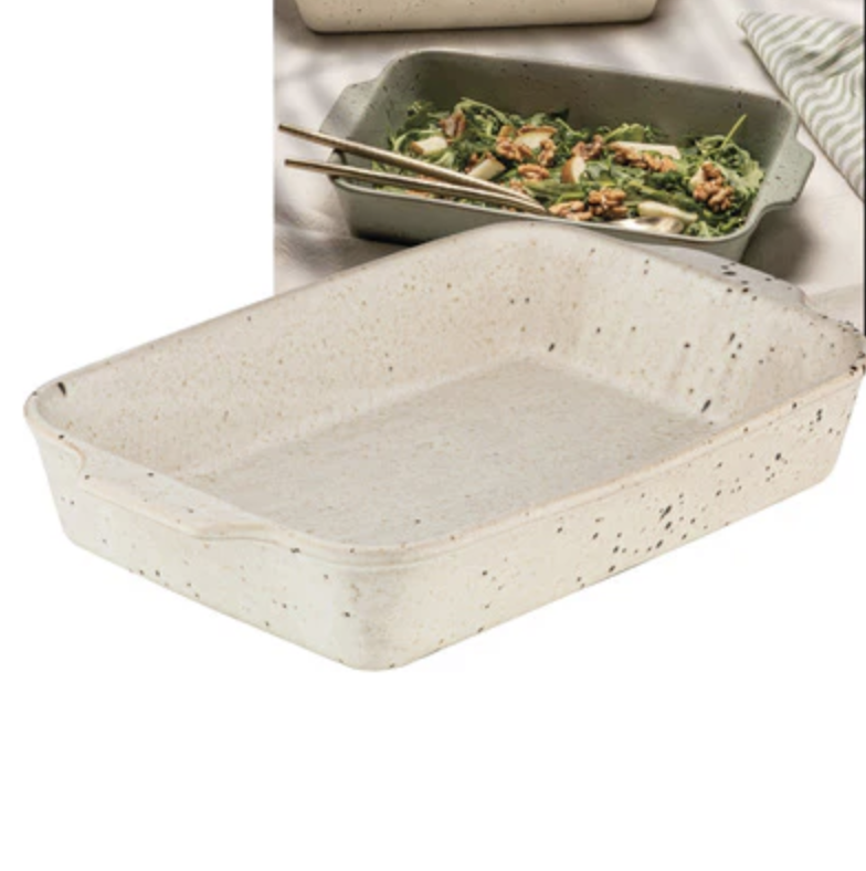 Terra Ecru Medium Baking Dish