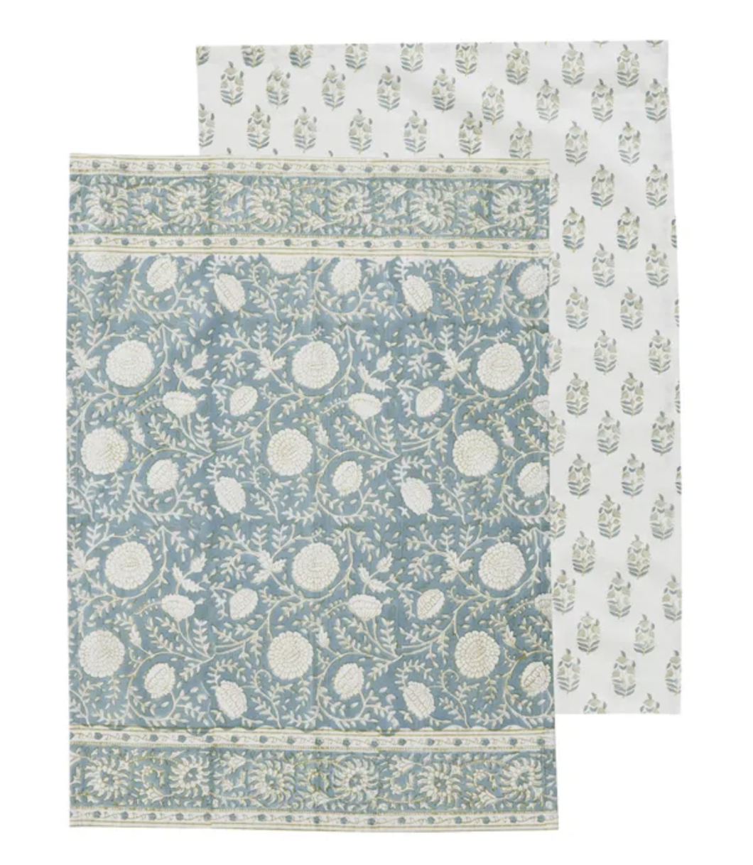 Anjali S/2 Cotton Block T'Towels 50x70cm