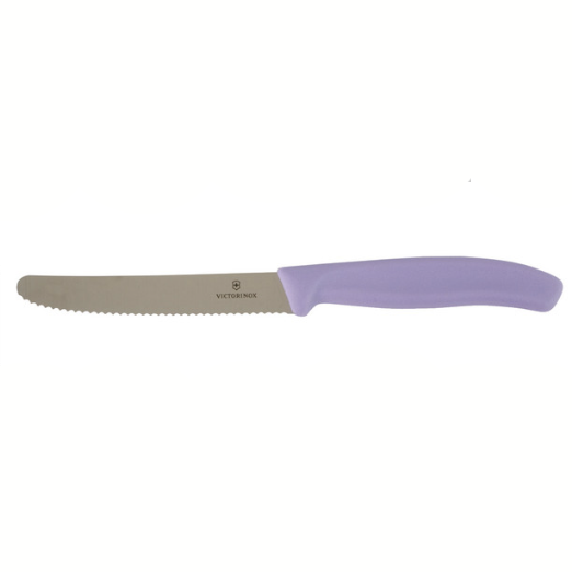 Victorinox Rounded Tip Knife 11cm - Sunset Purple