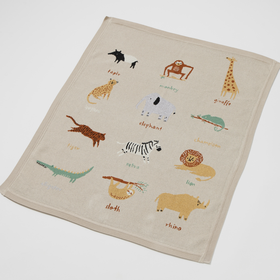 Zambezi Knitted Baby Blanket