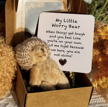 Load image into Gallery viewer, My Little Worry Bear
