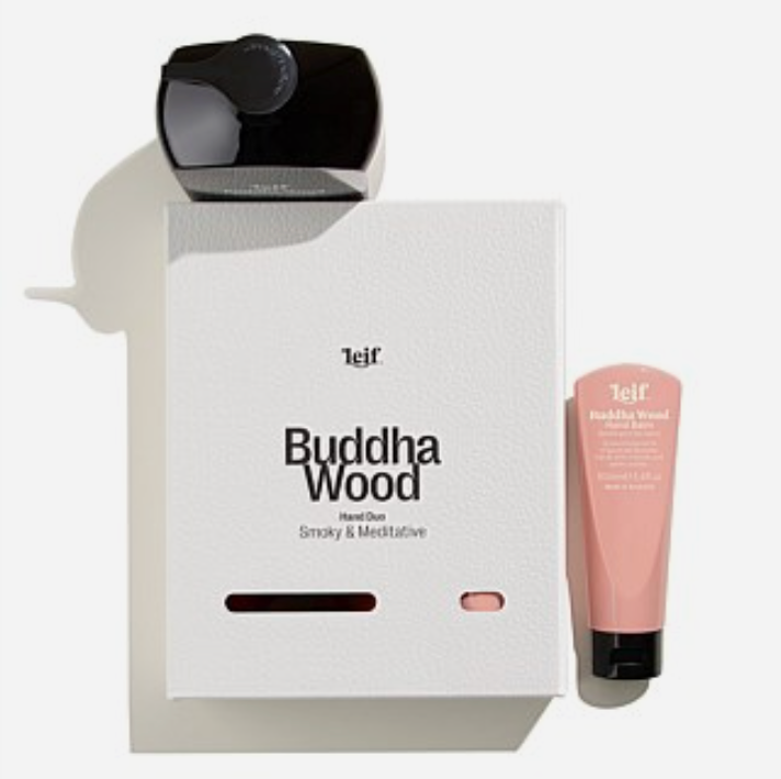 Hand Duo - Buddha Wood Sml