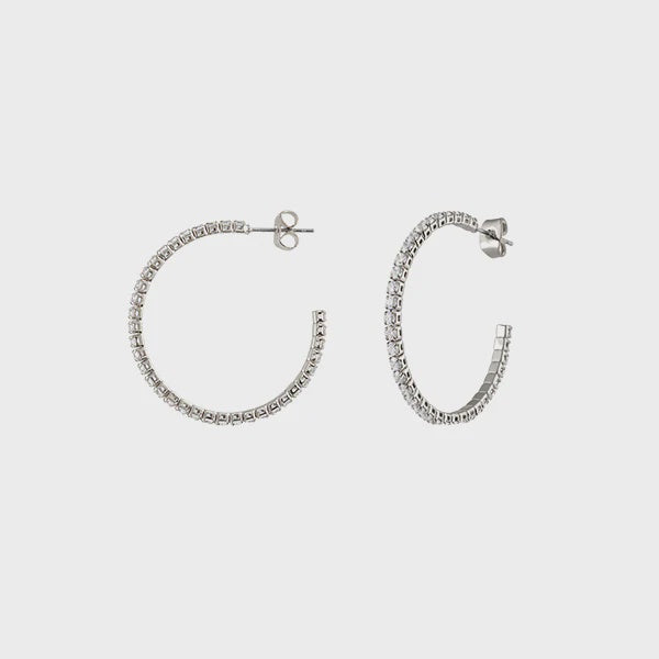 Lucie Earrings Silver