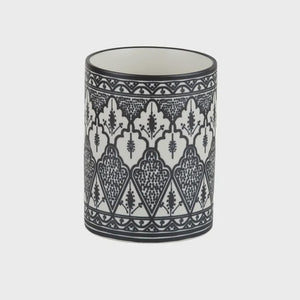 Aleah Ceramic Utensil Holder 11x15cm Blk