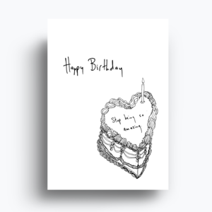 Birthday Cake Card