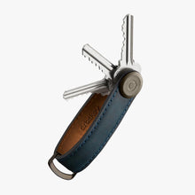 Load image into Gallery viewer, Orbitkey - Crazy Horse Leather Marine Blue/Blue
