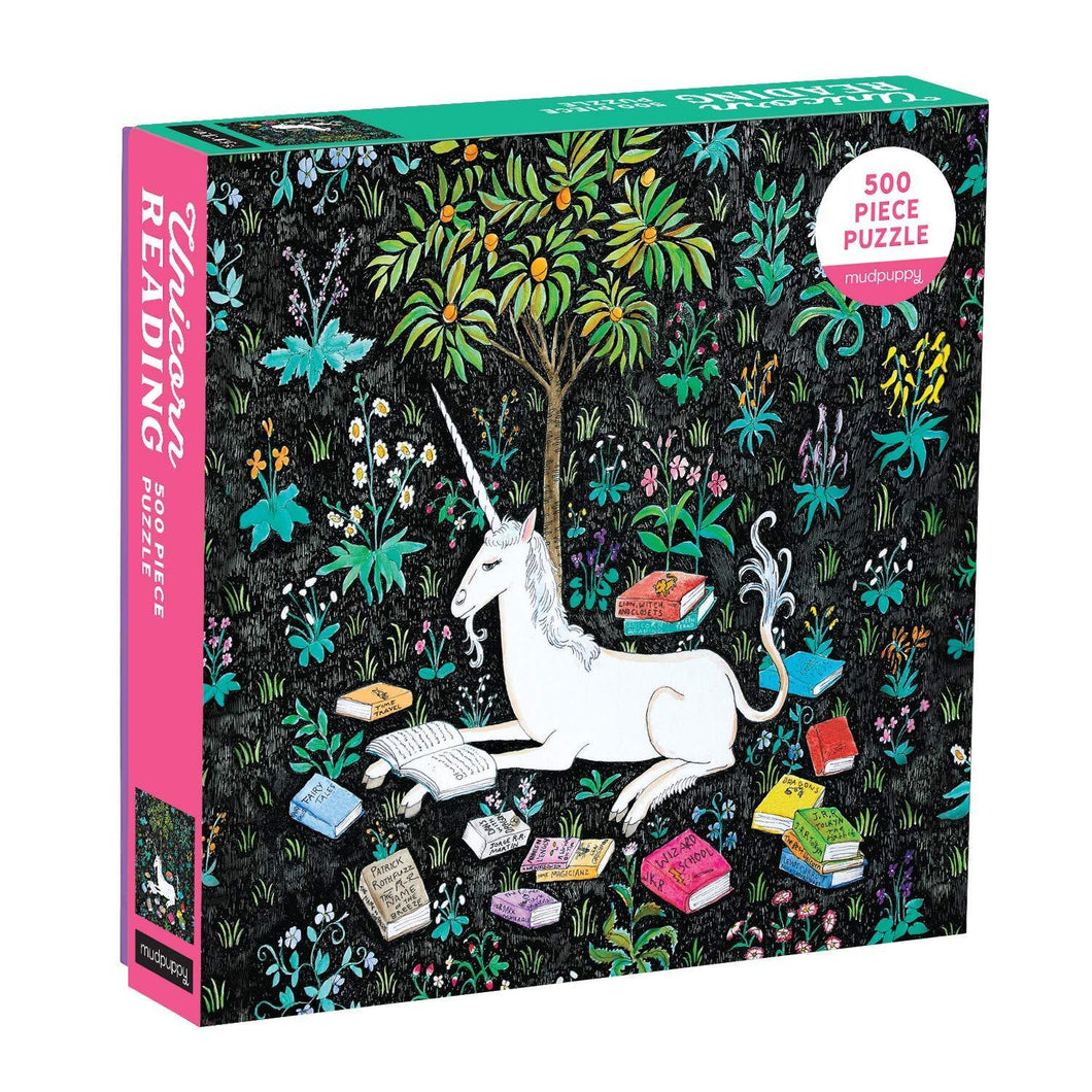 500Pc Puzzle - Unicorn Reading