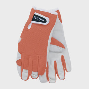 Sprout Goatskin Gloves - Terracotta