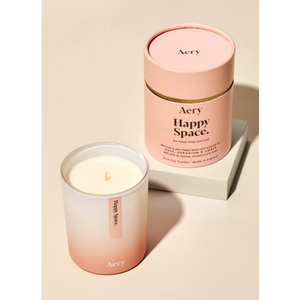 Aery Aromatherapy Soy Candle - Happy Space