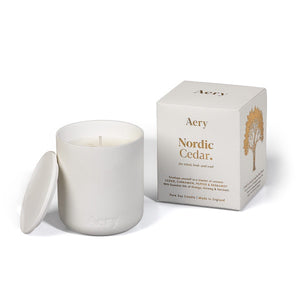 Fernweh 280g Candle With Lid - Nordic Cedar