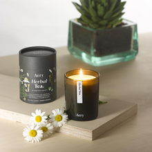 Load image into Gallery viewer, Aery Botanical Green Soy Candle - Herbal Tea
