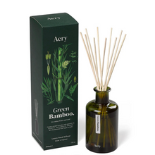 Load image into Gallery viewer, Aery Botanical Green Reed Diffuser - Green Bamboo
