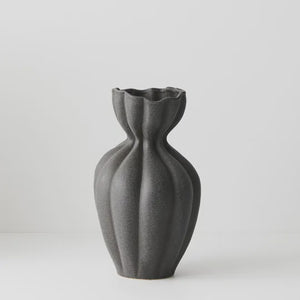 Basma Vase Black 30x17cm