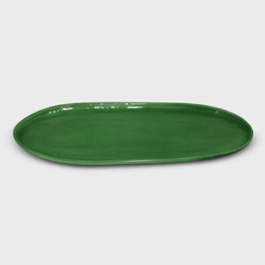 Large Oval Platter - Basil