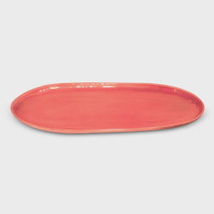 Oval Platter Large - Flamingo