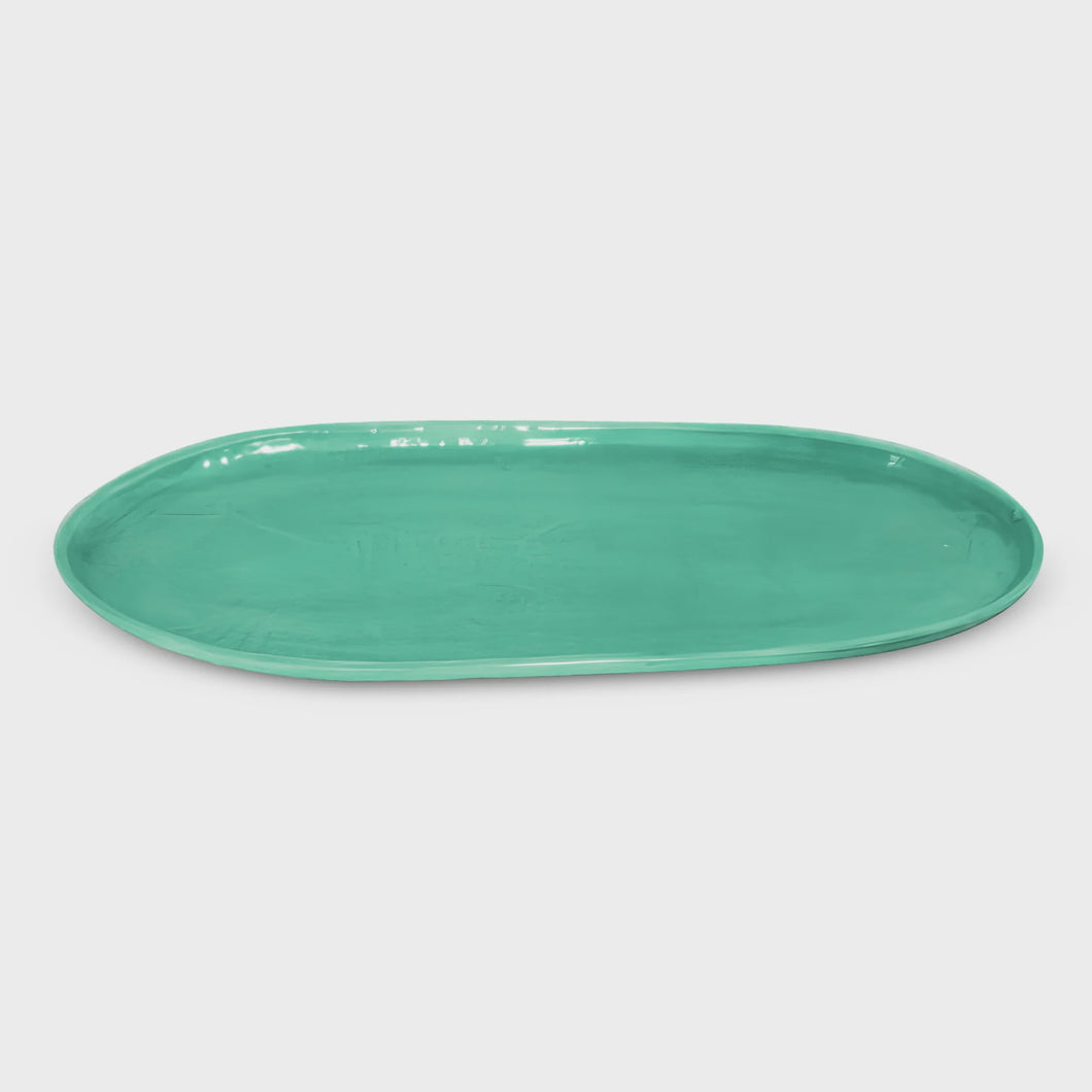 Large Oval Platter - Caribbean