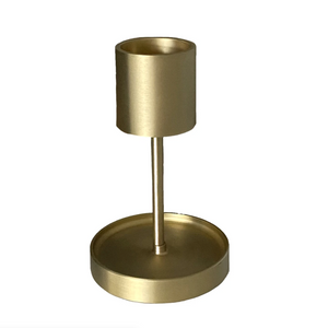 Pillar Brass Candle Holder