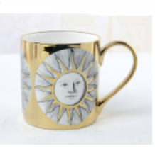Gold Heraldry Sun Mug