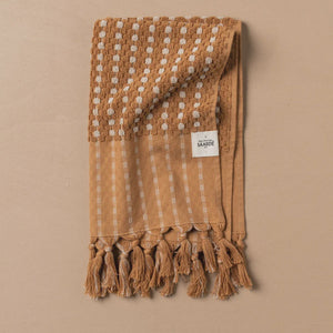 Chickpea Hand Towel | Terracotta/Stone