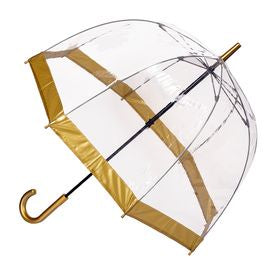 PVC Birdcage Umbrella - Gold