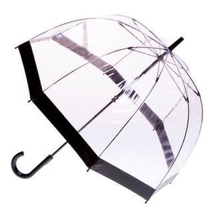 PVC Birdcage Umbrella - Black