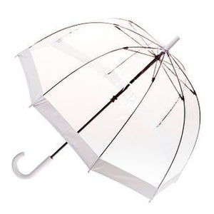 PVC Birdcage Umbrella - White
