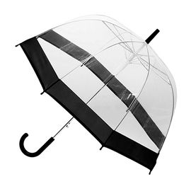 Auto Open Dome Umbrella - Black