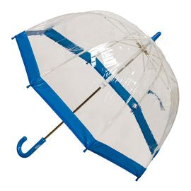 Kids PVC Birdcage Umbrella - Blue