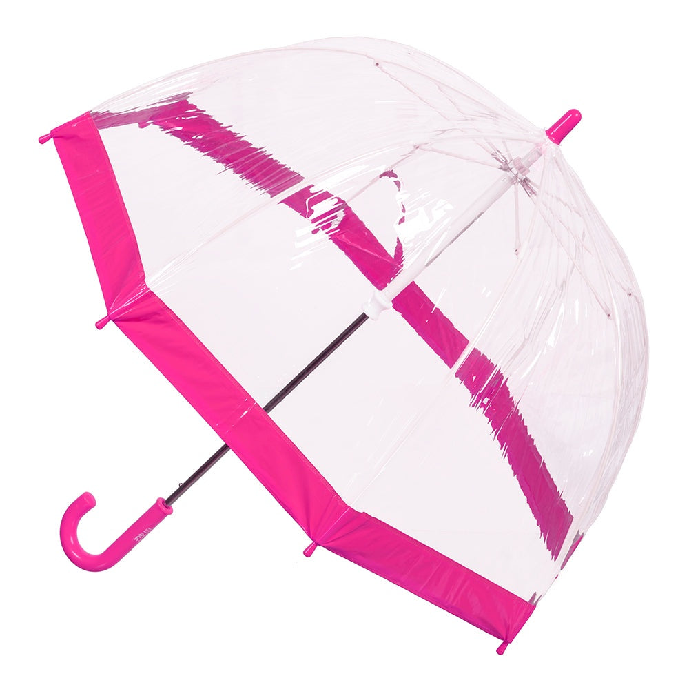 Kids PVC Birdcage Umbrella - Pink