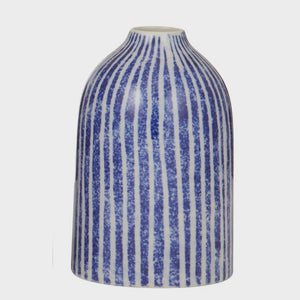 Fifer Vase ­16cm - Blue Stripes
