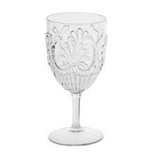 Load image into Gallery viewer, Acrylic Wine Glass Scollop - Clear

