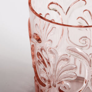 Acrylic Wine Glass Gemstone - Pink