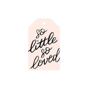 So Little So Loved Gift Tag