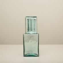 Load image into Gallery viewer, Handblown Glass Carafe &amp; Tumbler Set
