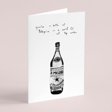 Load image into Gallery viewer, A Bottle Full Of Pellegrino Card
