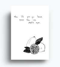 Load image into Gallery viewer, When Life Gives You Lemons Card
