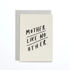Mother No Other Cream Small Card