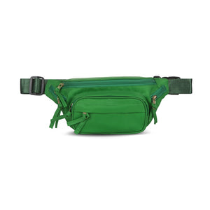 Nylon Pocket Bumbag - Green