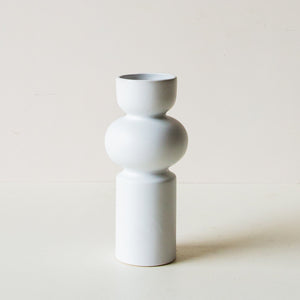 Klein Matte White Vase - Tall