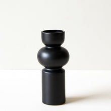 Load image into Gallery viewer, Klein Matte Black Vase - Tall
