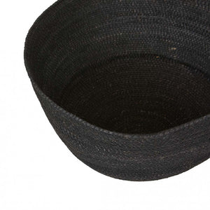 Lark Woven Bowl - Black