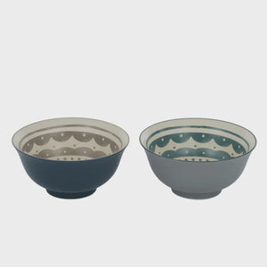 Lisbon Ceramic Bowl 15.5x7cm (Assorted Colours)
