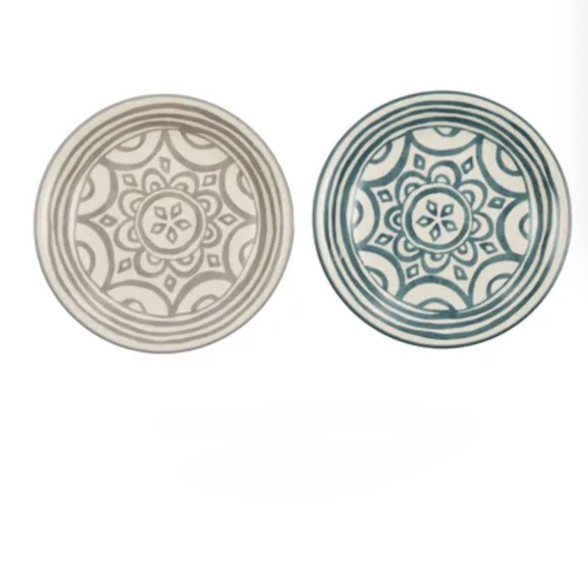 Lisbon Ceramic Dish 15x2cm (Assorted Colours)