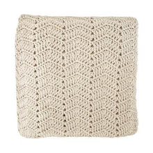Load image into Gallery viewer, Handmade Crochet Blanket - Vanilla
