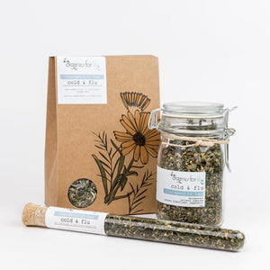 Organics for Lily Test Tube Tea - Cold & Flu
