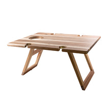 Load image into Gallery viewer, Folding Picnic Table 48x38cm - Acacia
