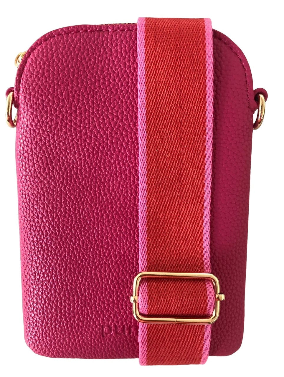 Vegan Leather Walker Bag - Pink